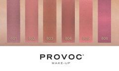 Гелевая подводка в карандаше для губ Provoc Gel Lip Liner №801 Sexy Scarlet (лилово-бежевый нюд)