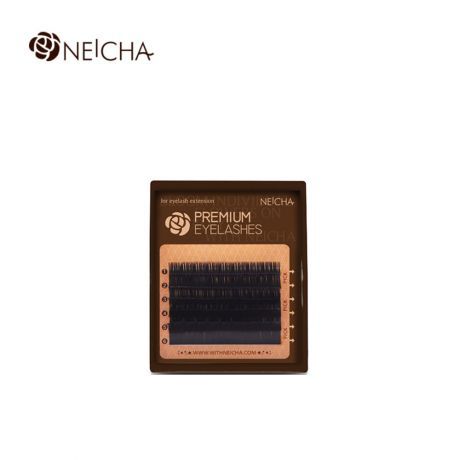 Ресницы черные NEICHA Premium MINI 6 линий B 0,10 MIX (8,9,10,11,12,13)