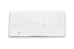 Пластина для стемпинга E.co Nails QS+13