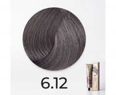 Краска для волос FarmaVita Life Color Plus 6.12 темный блондин пепельно-перламутровый, 100мл