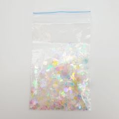 Дизайн E.co Nails для ногтей микс звездочки, сердечки (цветные лунные)