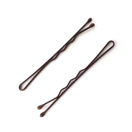 Невидимки для волос кофе волна 1.45*48мм,40шт. в уп.