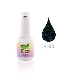 Гель-лак для ногтей с мелким шиммером E.Co Nails Mystery M003 10мл