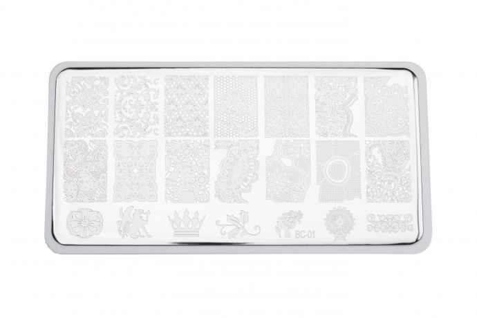 Пластина для стемпинга E.co Nails BC-01
