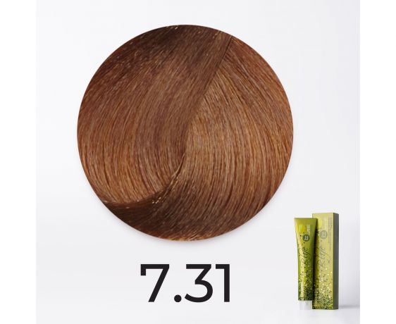 Краска для волос FarmaVita B.Life Color 7.31 Блондин золотисто-коричневый, 100мл