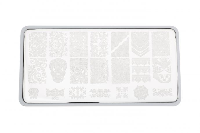 Пластина для стемпинга E.co Nails BC-02