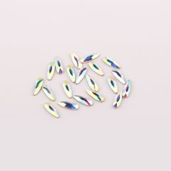 №04 Стразы E.Co Nails голографические капля (10 шт.)