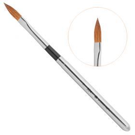 Кисть Planet Nails складная акриловая круглая №6 (