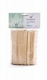 Шпатели деревянный одноразовые "Стандарт" Italwax 100 штук в упаковке