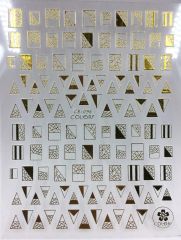 Наклейки для ногтей CB096