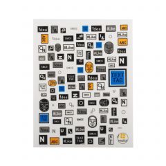 Наклейки для ногтей CB200