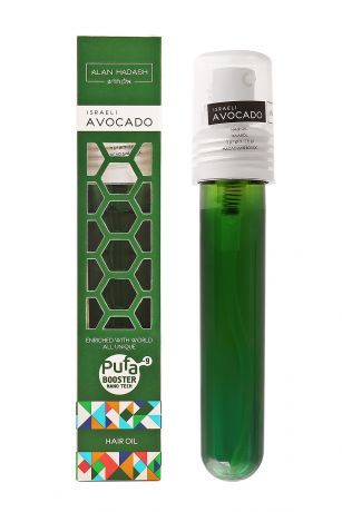 Масло для секущихся, ломких, непослушных волос Alan Hadash  Israeli Avocado 19 мл