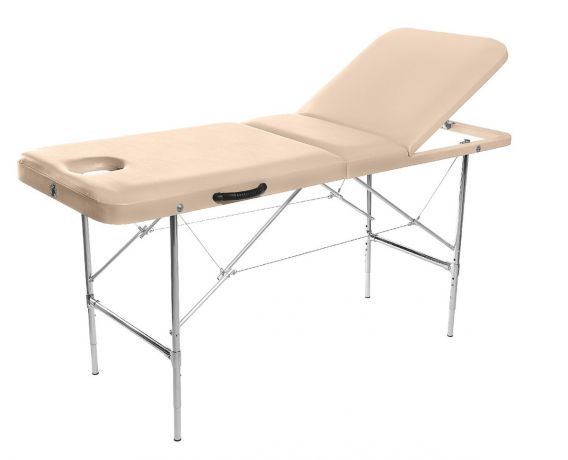 Массажный стол складной Профи-мастер 180 Р( с отверстием, регулировка угла наклона задней секции)