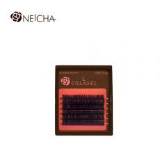 Ресницы черные NEICHA Twinkle MINI 6 линий L-Straight 0,07 MIX (8,9,10,11,12,13)
