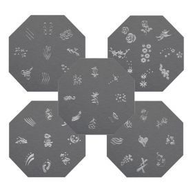 диск с шаблонами для дизайна ногтей