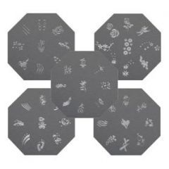 диск с шаблонами для дизайна ногтей