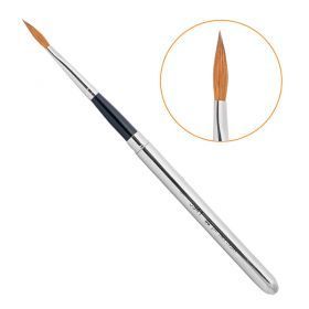 Кисть Planet Nails складная акриловая круглая №9 (