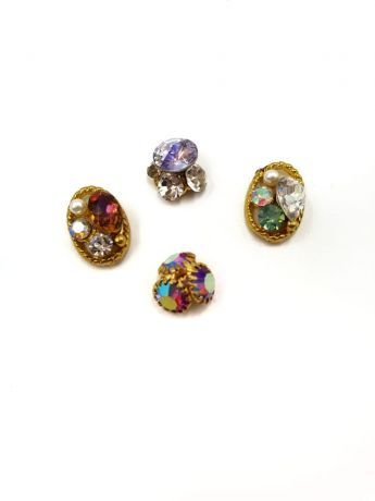 Объемные стразы E.Co Nails 