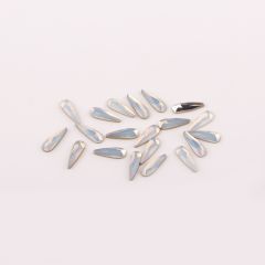 №04 Стразы E.Co Nails молочные капля (20 шт.)