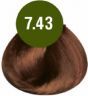 Краска для волос FarmaVita B.Life Color 7.43 Блондин медно-золотистый, 100мл