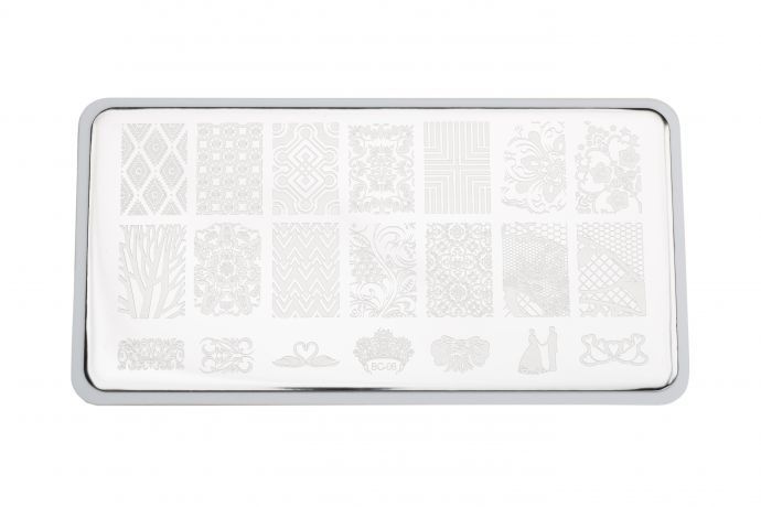 Пластина для стемпинга E.co Nails BC-06
