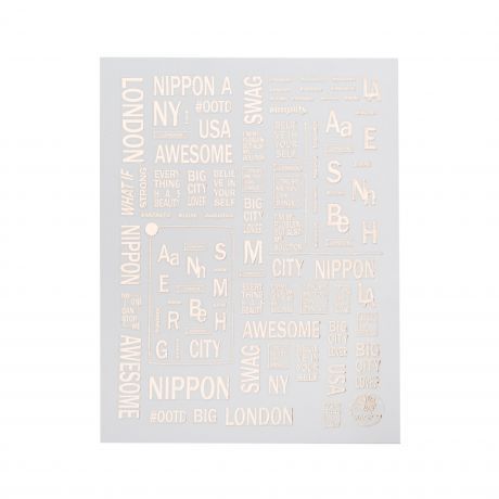 Наклейки для ногтей CB203