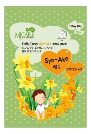 МЖ Daily Dewy Маска тканевая со змеиным ядом MJ Care Daily Dewy Syn-Ake mask pack 25гр