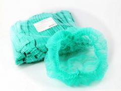 Медицинская шапочка Шарлотта (зеленая) 100 шт /уп.