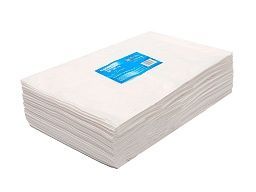 Салфетка одноразовая 30*40 спанлейнс 40 белый White line 100 шт/уп.