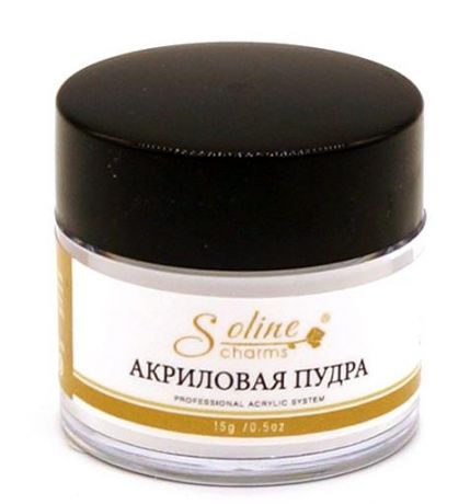 BS Акриловая пудра 15гр - прозрачная