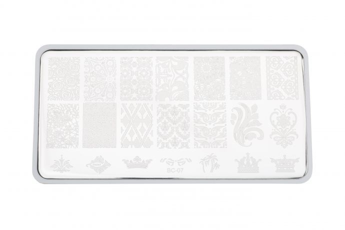 Пластина для стемпинга E.co Nails BC-07