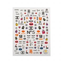 Наклейки для ногтей CB204