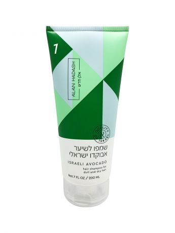 Шампунь бессульфатный для всех типов волос Alan Hadash Israeli Avocado 200 мл