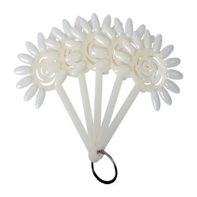 А120-06 Дисплей "Одуванчик" маленький, 12 делений, матовый/прозр