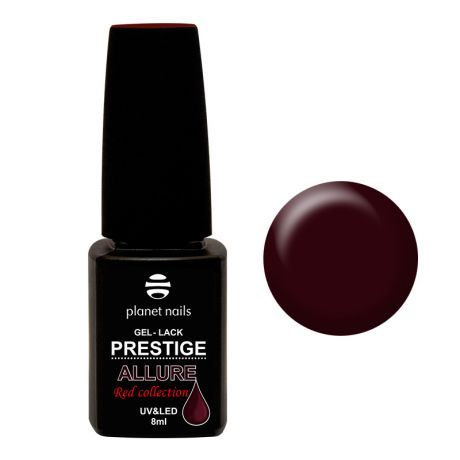 Гель-лак Planet Nails, "PRESTIGE ALLURE" Red Collection - 659, 8 мл