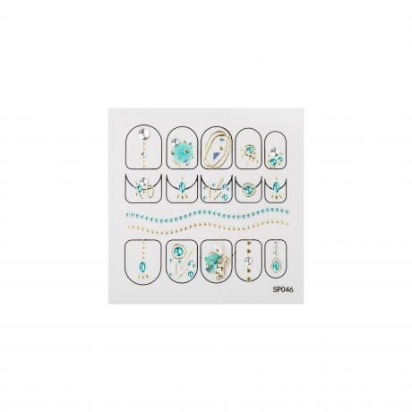 Наклейки для ногтей E.co Nails SP046