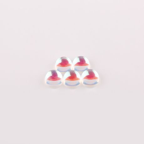 №08 Стразы E.Co Nails объёмные с прозрачным дном (5 шт.)