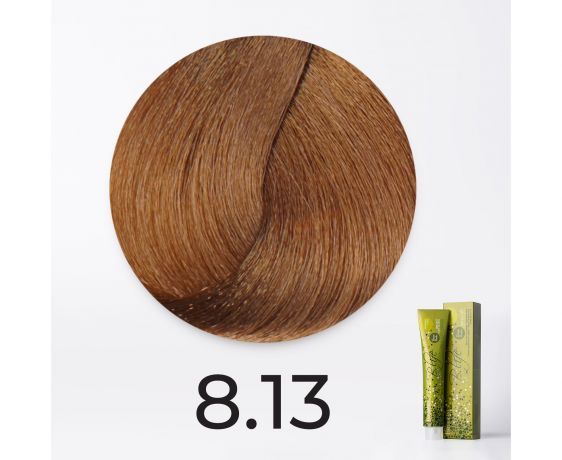 Краска для волос FarmaVita B.Life Color 8.13 Светлый блондин бежевый, 100мл