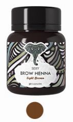 Хна для бровей Innovator Cosmetics 6 г, светло-коричневая (30 капсул)