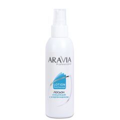 Лосьон перед депиляцией очищающий с хлоргексидином ARAVIA Professional 150мл.