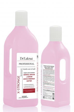 DL X - Strong Tip Remover 500 ml (Жидкость для снятия акрила и искусственных ногтей)