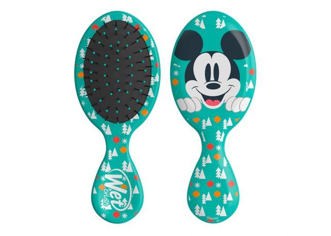 Щетка WET BRUSH MINI Detangler Mickey&Minnie Mickey love&Joy Teal Любовь и радость (мини)