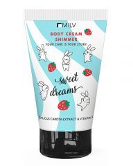 Крем для тела увлажняющий с шиммером Milv "Sweet dreams" 150мл