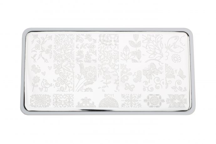 Пластина для стемпинга E.co Nails BC-11