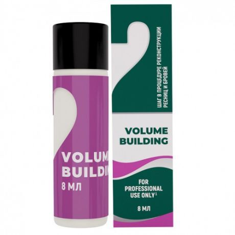 Лосьон для реконструкции ресниц и бровей Innovator Cosmetics "Volume Building", 8 мл