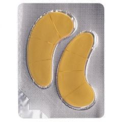 Патчи для глаз гидрогелевые косметологические золотые, 1 napa