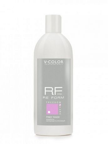 Шампунь для блондированных и седых волос серебристо-розовый V-Color RE FORM 500 мл