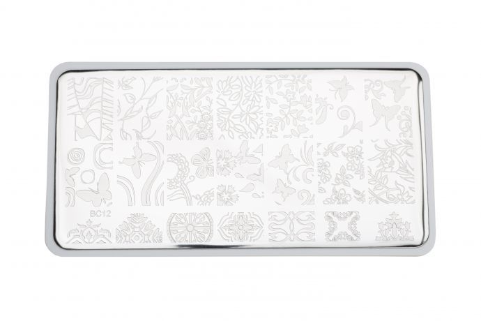 Пластина для стемпинга E.co Nails BC-12