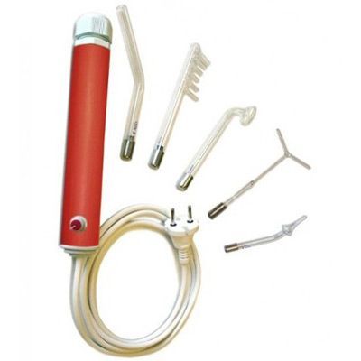 Аппарат для дарсонвализации в комплекте 5 насадок