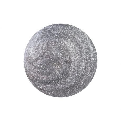 Гель-лак для ногтей с эффектом "Кошачий глаз" E.co Nails Crazy cat's eye SILVER №008, 10мл